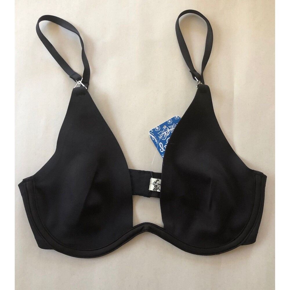 Free People Intimately Ari Underwire Bra Black 32C New